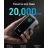 Anker 735 Prime 20,000mAh 200W Power Bank, 65W USB-A Single-Port Max, Smart Display, Active Shield 2.0, Ultra Compact Dynamic Power, 3.0 Power Delivery, 100W 2 USB-C Port, Black